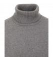 szary sweter męski z golfem Redmond 501-70