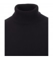 czarny sweter męski z golfem Redmond 501-90