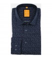 bawełniana koszula męska Redmond modern fit nadruk 94070110-10