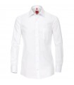 biała bawełniana koszula męska biznes Non Iron Redmond regular fit 150300-0