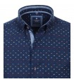 bawełniana koszula męska Redmond Organic Dobby regular fit 231045111-10