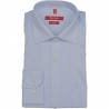 Non Iron - koszula bawełniana w odcieniach błękitu, długi rękaw 11070320010