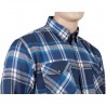 Męska szeroka koszula flanelowa z dwiema kieszeniami Dockland 15A09