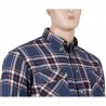 Męska szeroka koszula flanelowa z dwiema kieszeniami Dockland 15A10