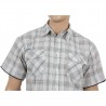 Bawełniana, sportowa koszula męska Clover z krótkim rękawem 10301c